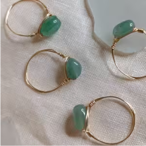 Verdant Grace Wrap Ring