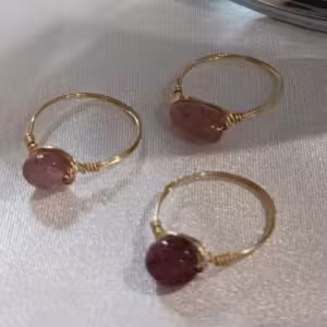 Strawberry Bliss Wrap Ring