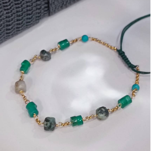 Green Stone Bracelet