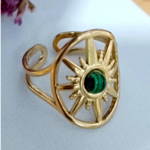 Luxe Sunburst Ring
