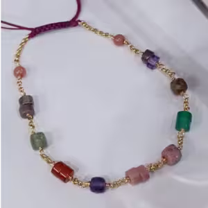 Purple Multistone Bracelet