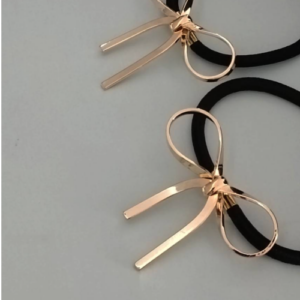 Gold Loop Hair Tie