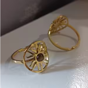 Brown Frame Ring