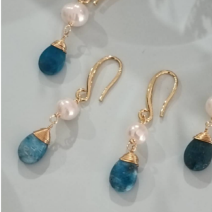 Pearl In Tropical Earrings