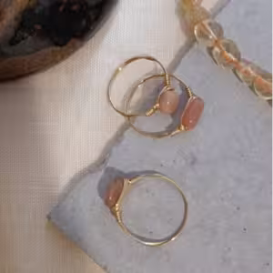 Soft Ember Wrap Ring