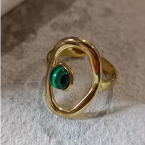 Jade Serenity Cuff Ring