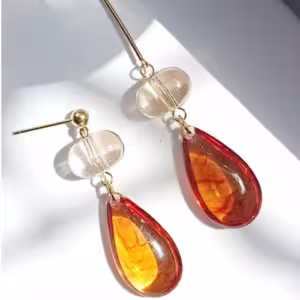 Teardrop Acrylic Earrings