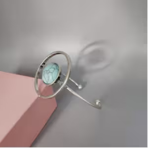 Moonlit Lagoon Cuff Bracelet