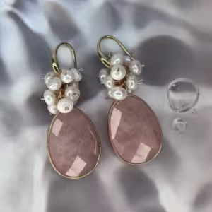 Blush Treasure Drops Earrings