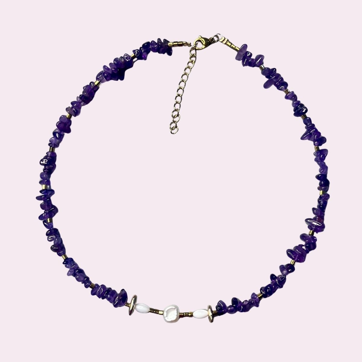 The amethyst twilight Necklace - Image 3