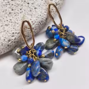 Midnight Cluster Earrings