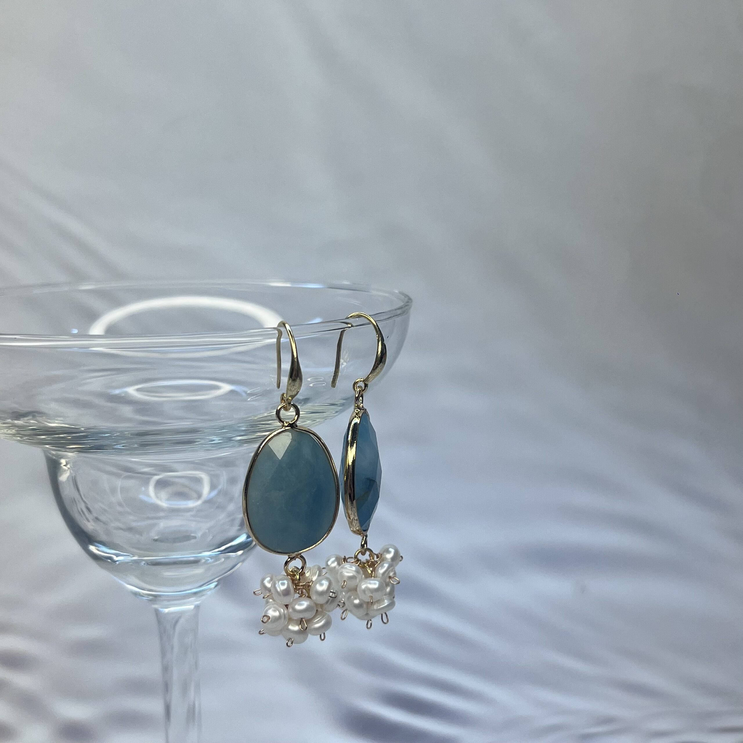Ocean Whisper Drops Earrings - Image 3