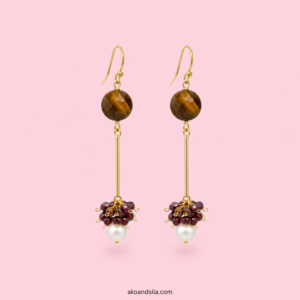 Earth Glow Dangle Earrings