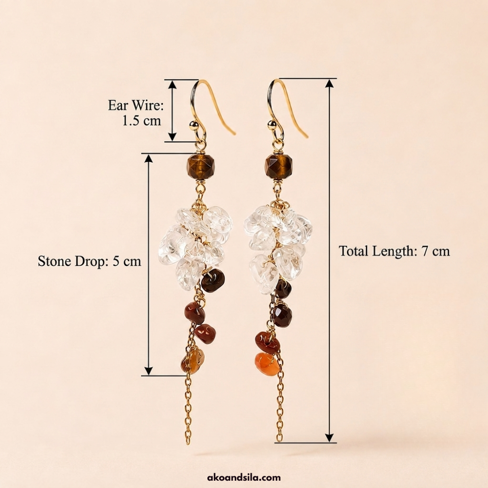 Golden Hour Drops Earrings - Image 6