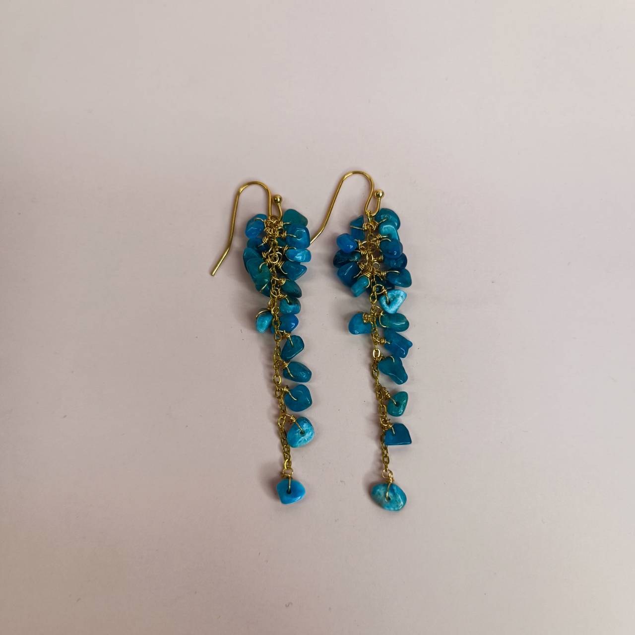 Celestial Amazonite Cluster Earrings - Image 5