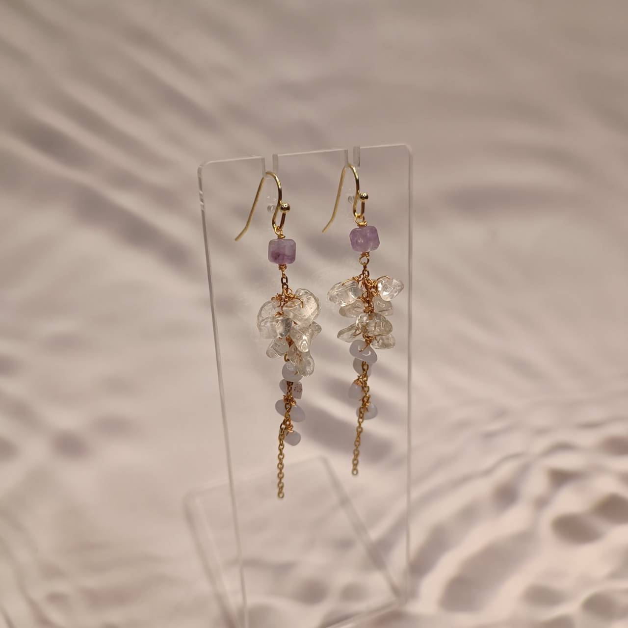 Cosmic Ocean Drops Earrings - Image 2