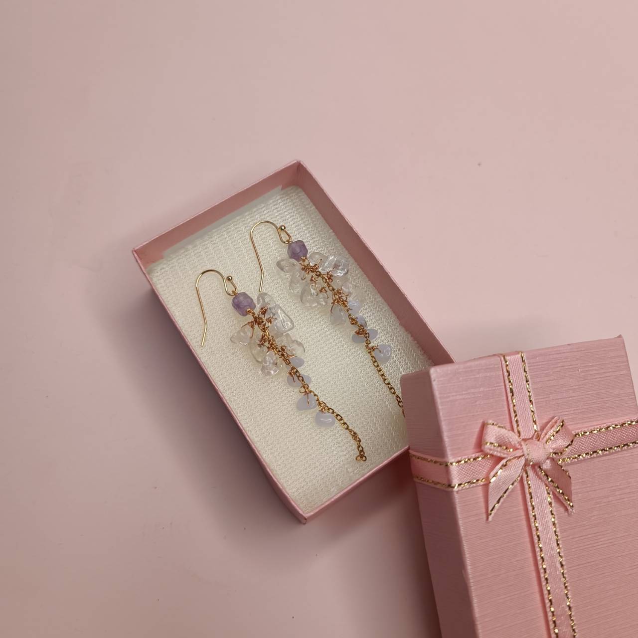 Cosmic Ocean Drops Earrings - Image 3
