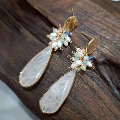 Energy Amplifier Dangle Earrings
