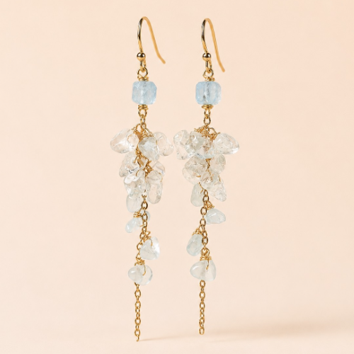 Glacial Stream Drops Earrings