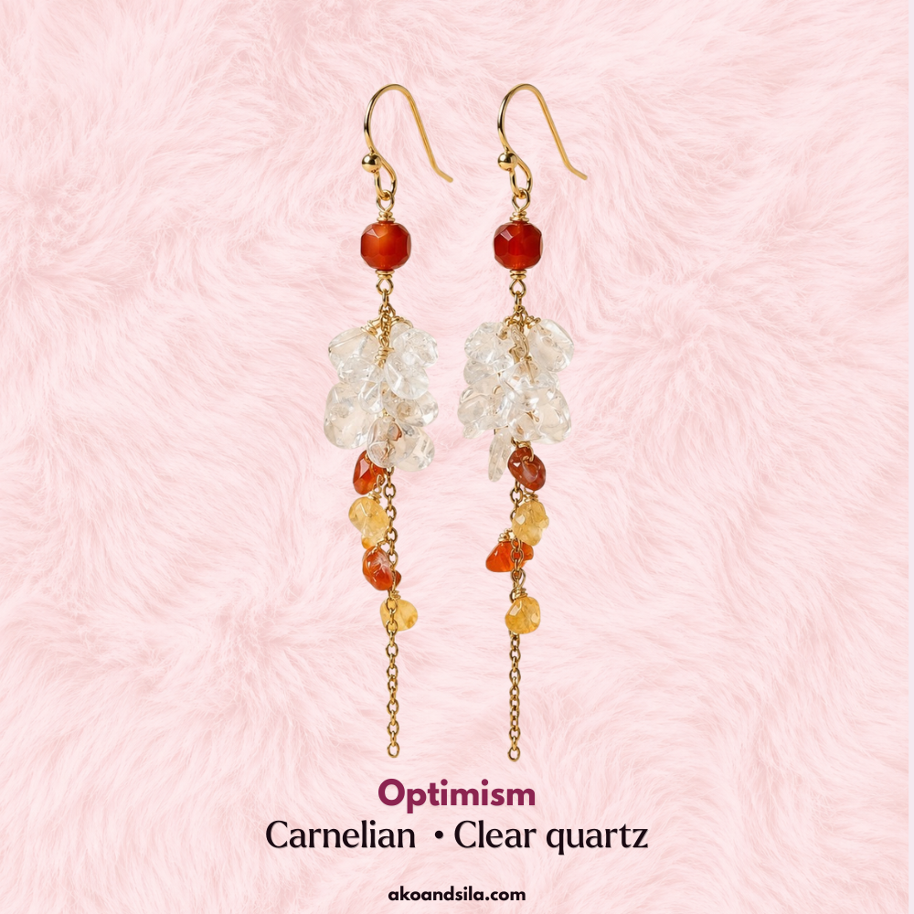 Golden Hour Drops Earrings - Image 2