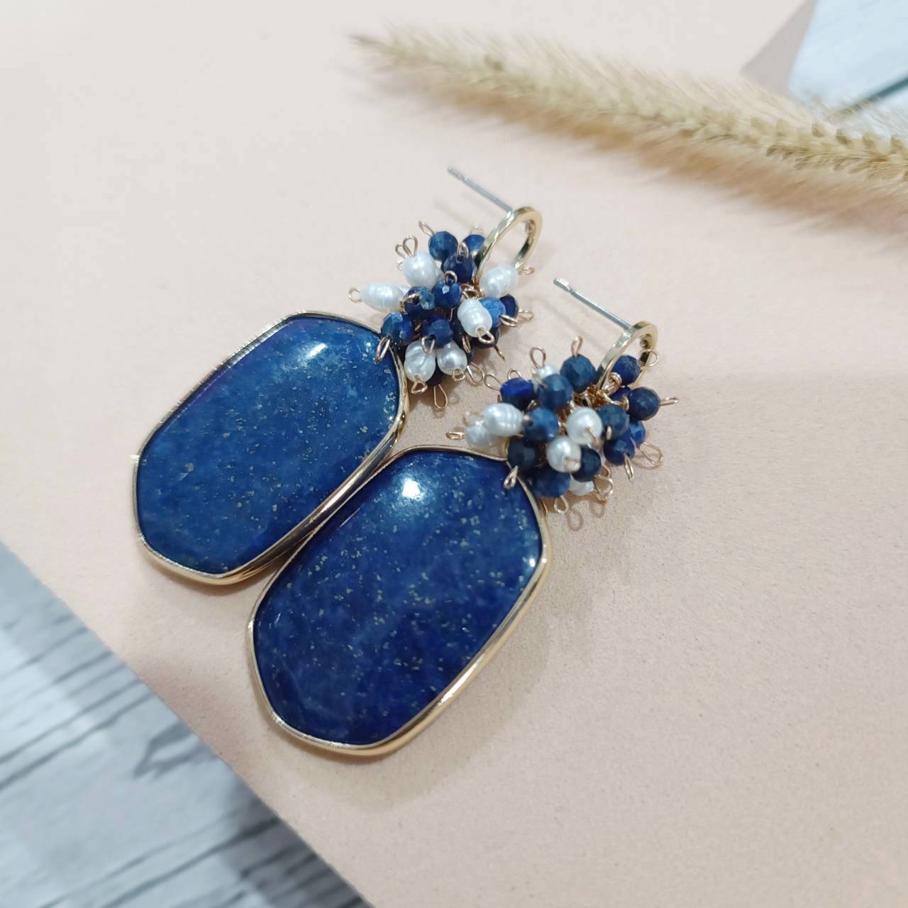 Divine Wisdom Drops Earrings - Image 2