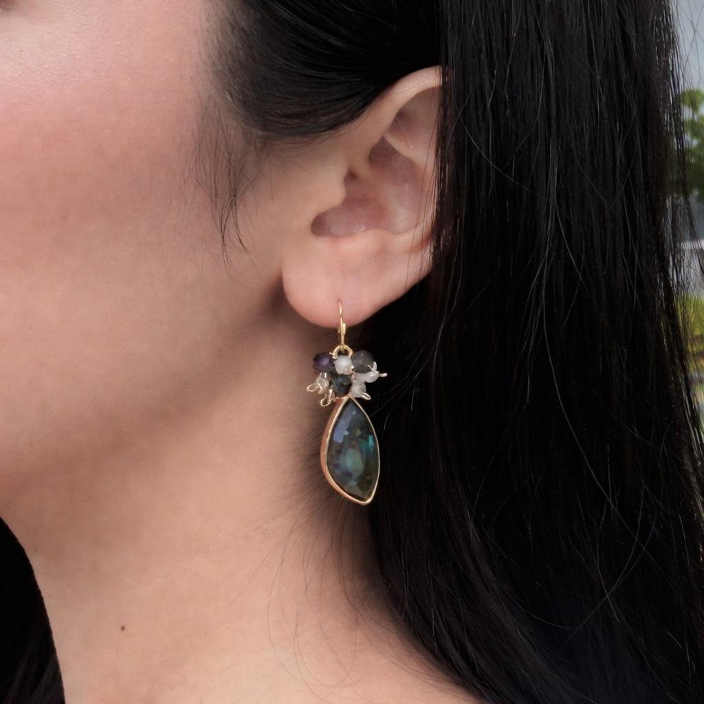 Midnight Aurora Earrings - Image 2