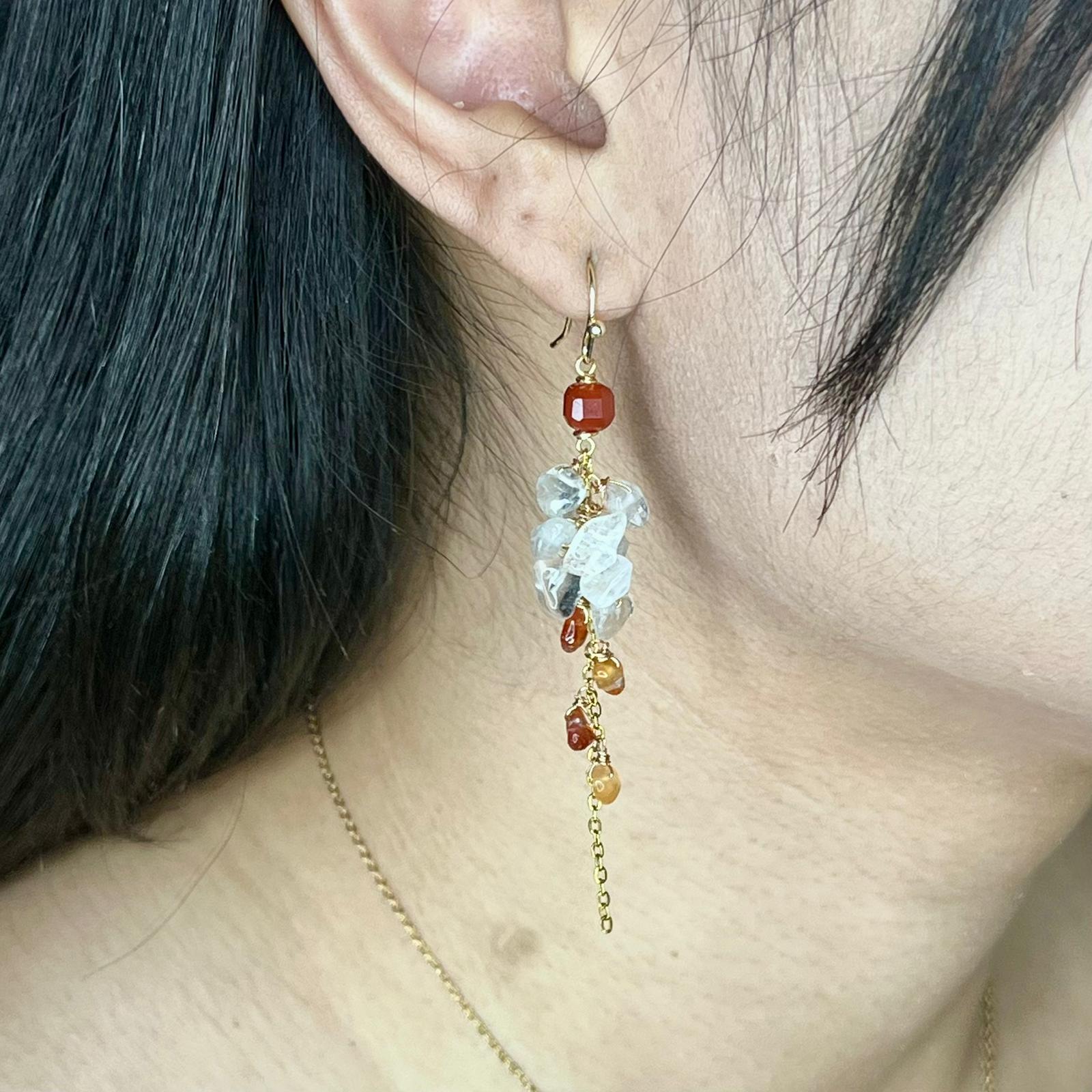 Golden Hour Drops Earrings - Image 2