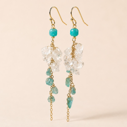 Electric Meadow Drops Earrings
