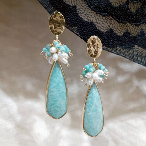 Peace Flow Dangle Earrings