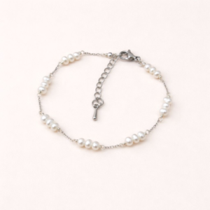 Classic Pearl Station Bracelet