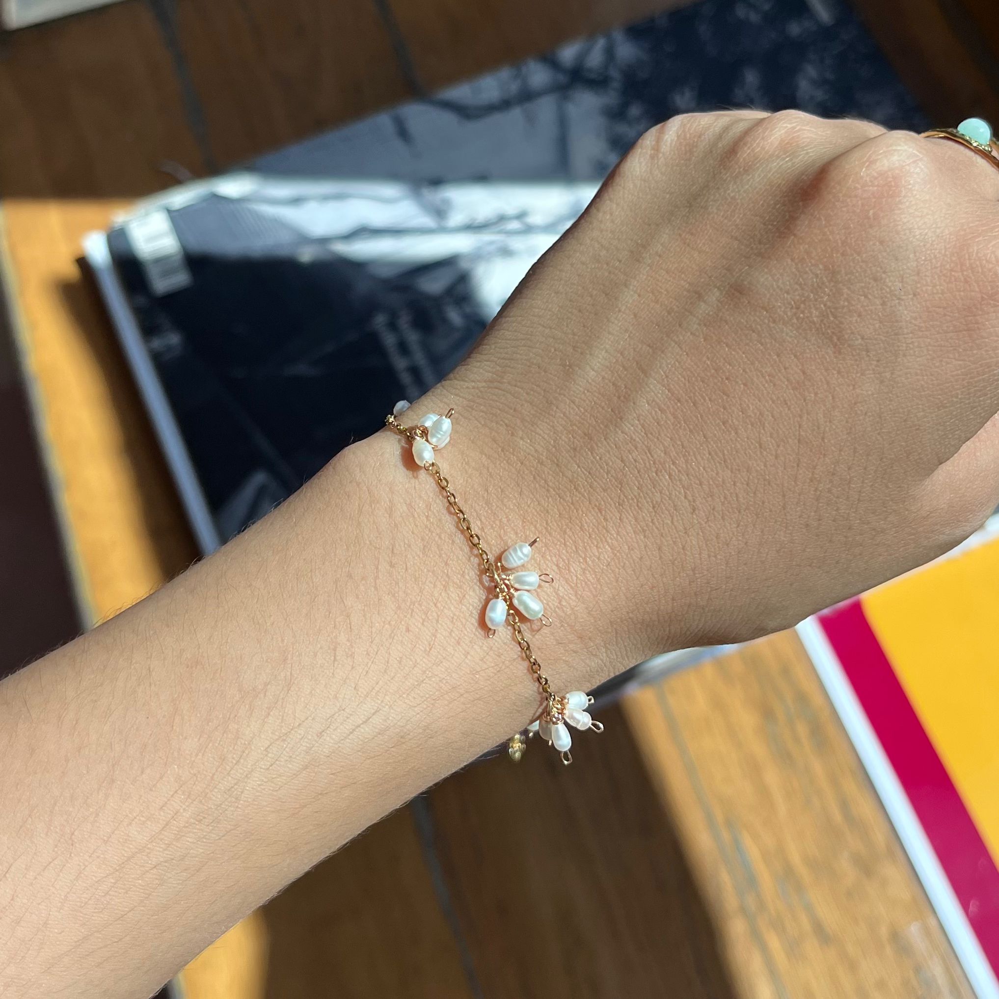 Pearl Cluster Bracelet - Image 5