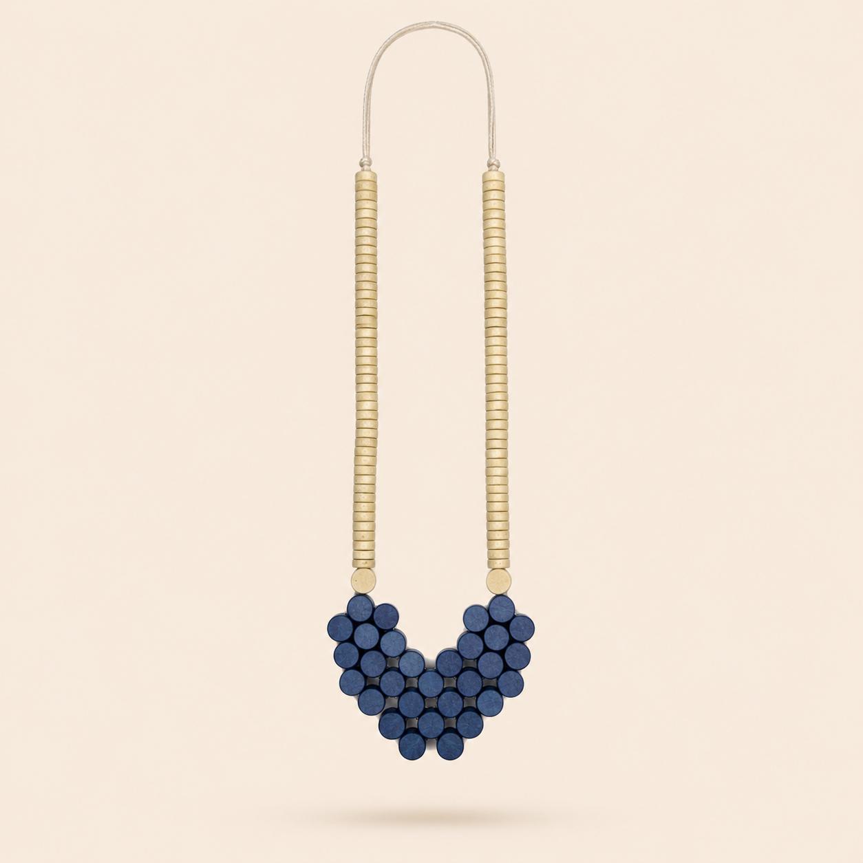 Purple Heart Wood Necklace - Image 3