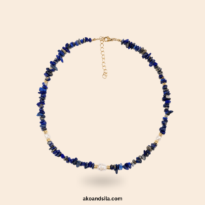 Lapis Lazuli & Freshwater Pearl Necklace